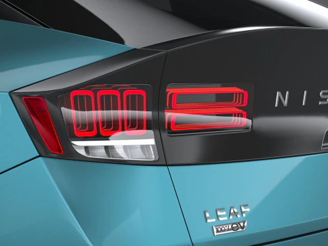 Nissan Leaf 2026 3D Model