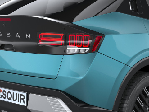 Nissan Leaf 2026 3D मॉडल