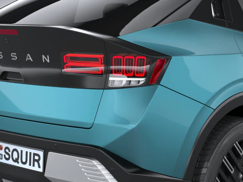 Nissan Leaf 2026 3D Model