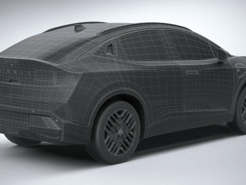 Nissan Leaf 2026 3D Model