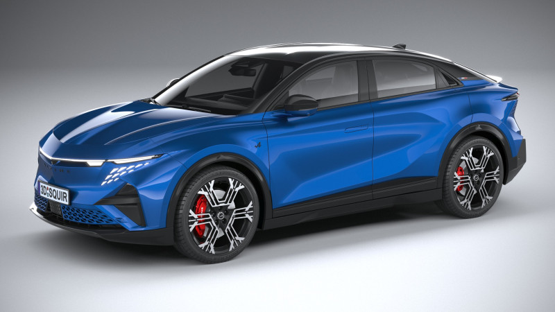 Alpine A390 2026 Modelo 3D .c4d .max .obj .3ds .fbx .stl .blend
