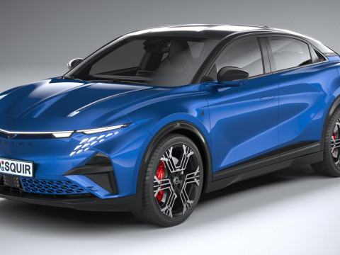 Alpine A390 2026 Modelo 3D