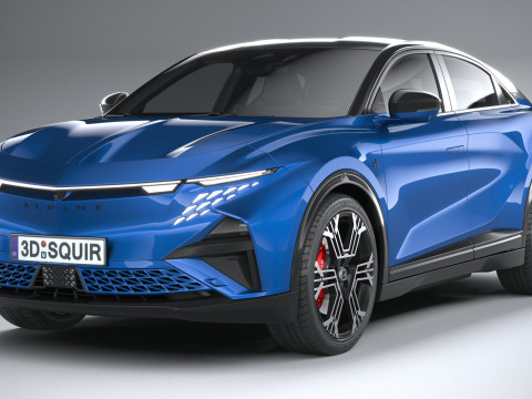 Alpine A390 2026 Modelo 3D