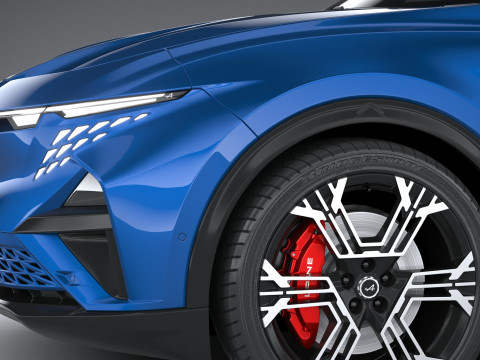 Alpine A390 2026 Modelo 3D