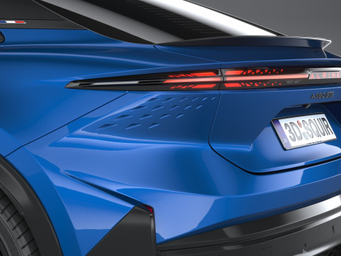 Alpine A390 2026 Modelo 3D