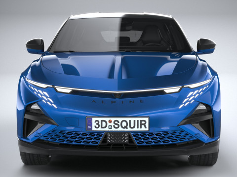 Alpine A390 2026 Modelo 3D