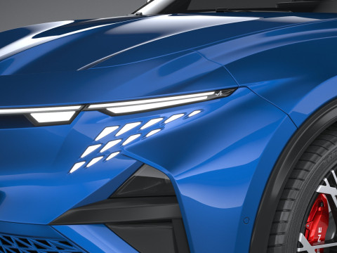 Alpine A390 2026 Modelo 3D