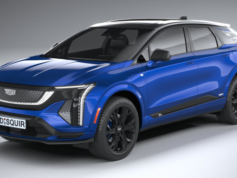 Cadillac Optiq-V 2026 Modelo 3D