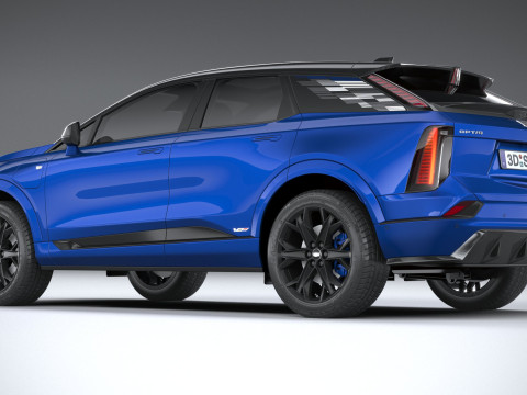 Cadillac Optiq-V 2026 Modelo 3D
