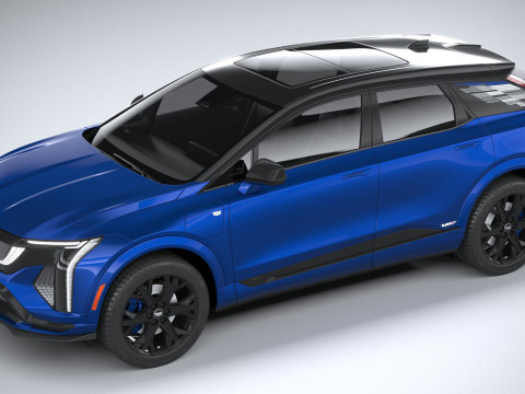 Cadillac Optiq-V 2026 Modelo 3D