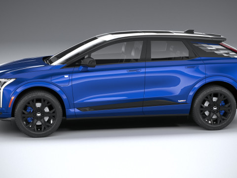 Cadillac Optiq-V 2026 Modelo 3D