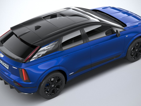 Cadillac Optiq-V 2026 Modelo 3D