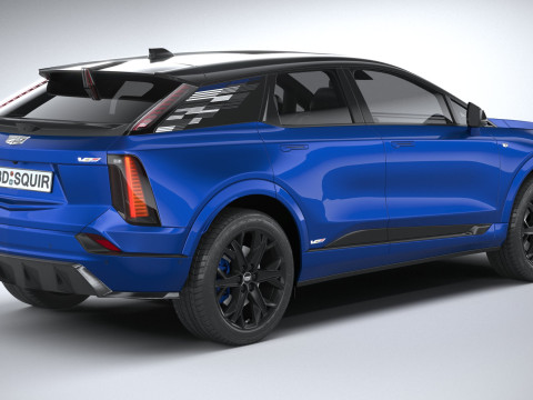 Cadillac Optiq-V 2026 Modelo 3D