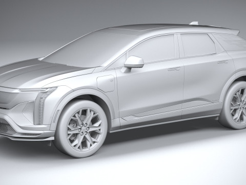 Cadillac Optiq-V 2026 Modelo 3D
