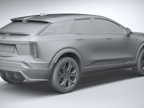 Cadillac Optiq-V 2026 Modelo 3D