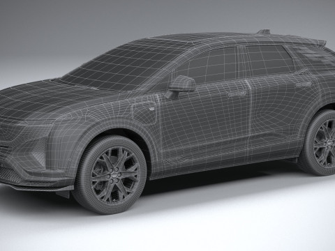 Cadillac Optiq-V 2026 Modelo 3D