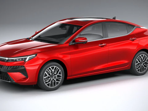 JAC J7 PLUS 2025 3D Model