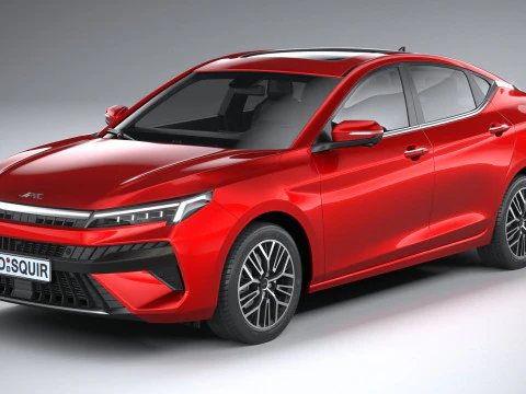 JAC J7 PLUS 2025 3D Model