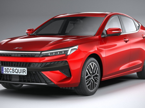 JAC J7 PLUS 2025 3D Model