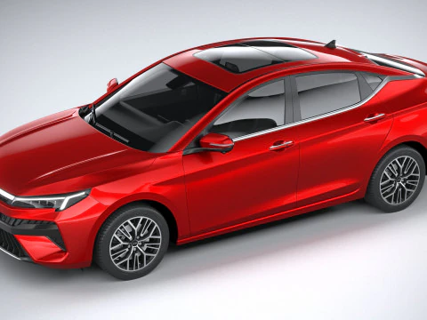 JAC J7 PLUS 2025 3D Model