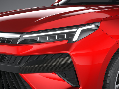 JAC J7 PLUS 2025 3D Model