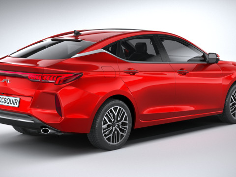 JAC J7 PLUS 2025 3D Model