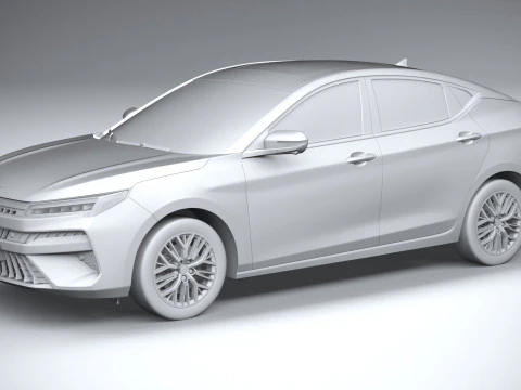 JAC J7 PLUS 2025 3D Model