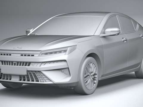 JAC J7 PLUS 2025 3D Model