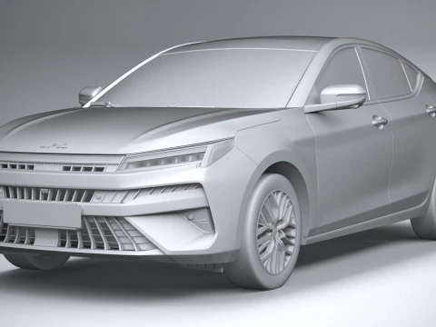 JAC J7 PLUS 2025 3D Model