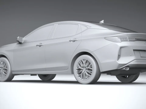 JAC J7 PLUS 2025 3D Model