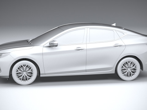 JAC J7 PLUS 2025 3D Model