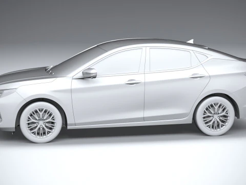 JAC J7 PLUS 2025 3D Model