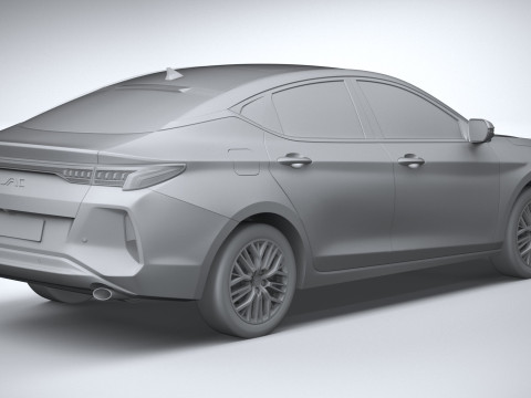 JAC J7 PLUS 2025 3D Model