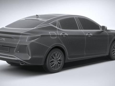 JAC J7 PLUS 2025 3D Model