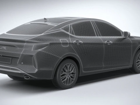 JAC J7 PLUS 2025 3D Model