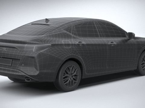 JAC J7 PLUS 2025 3D Model