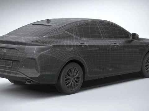 JAC J7 PLUS 2025 3D Model