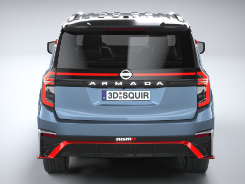 Nissan Armada Nismo 2026 3D Model