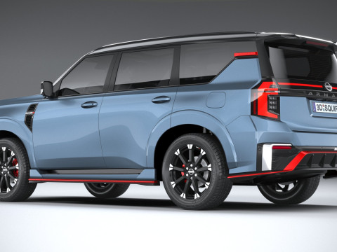 Nissan Armada Nismo 2026 3D Model