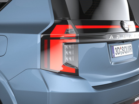 Nissan Armada Nismo 2026 3D Model