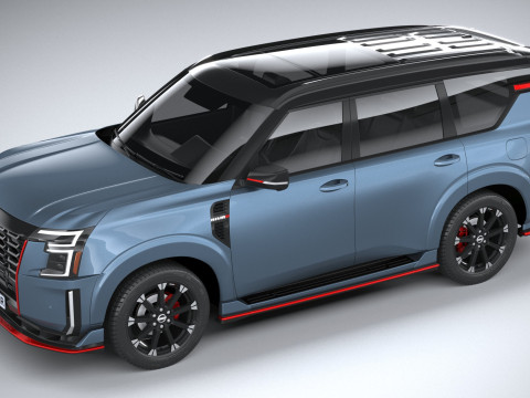 Nissan Armada Nismo 2026 3D Model