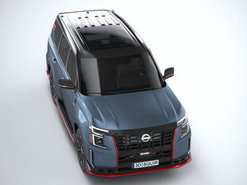 Nissan Armada Nismo 2026 3D Model