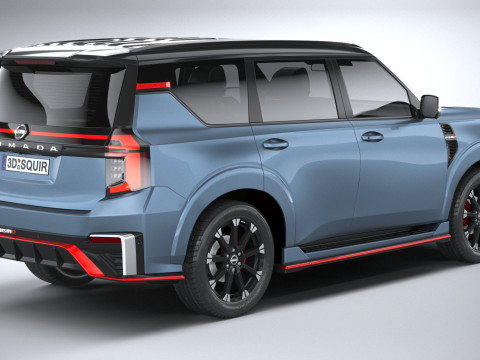Nissan Armada Nismo 2026 3D Model