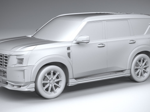 Nissan Armada Nismo 2026 3D Model