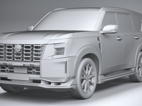 Nissan Armada Nismo 2026 3D Model