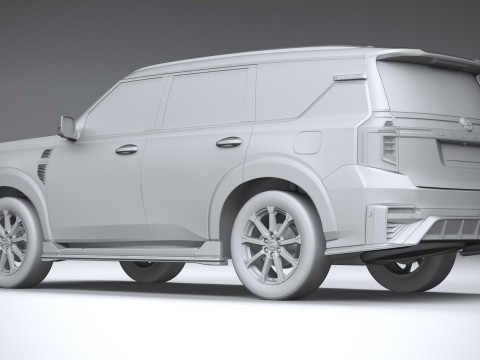 Nissan Armada Nismo 2026 3D Model