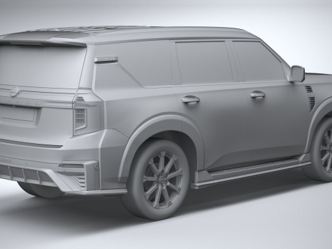 Nissan Armada Nismo 2026 3D Model
