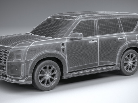 Nissan Armada Nismo 2026 3D Model