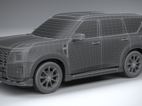 Nissan Armada Nismo 2026 3D Model