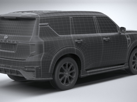Nissan Armada Nismo 2026 3D Model